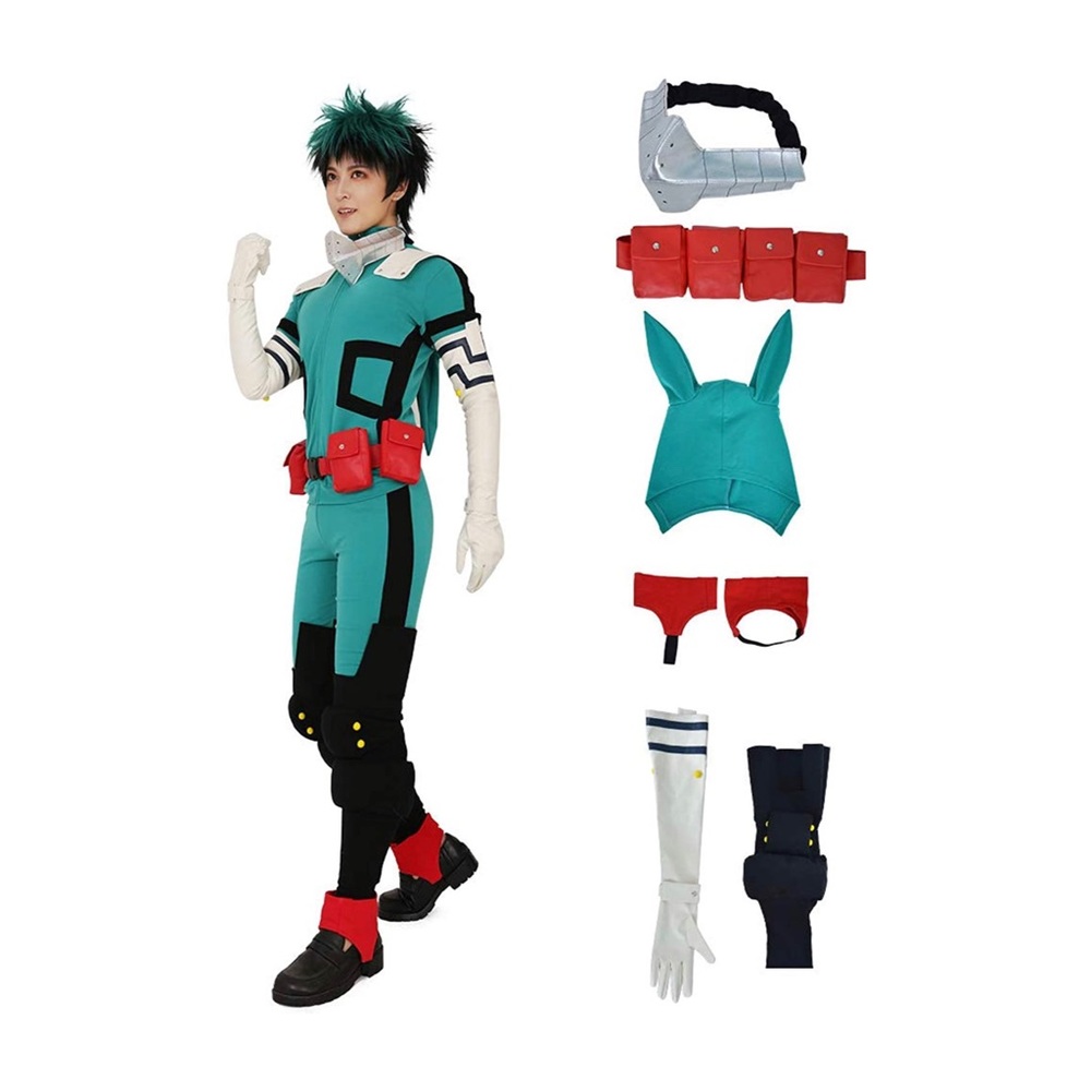 NWT Miccostumes Men's My Hero Academia Izuku Midoriya Cosplay Costume
